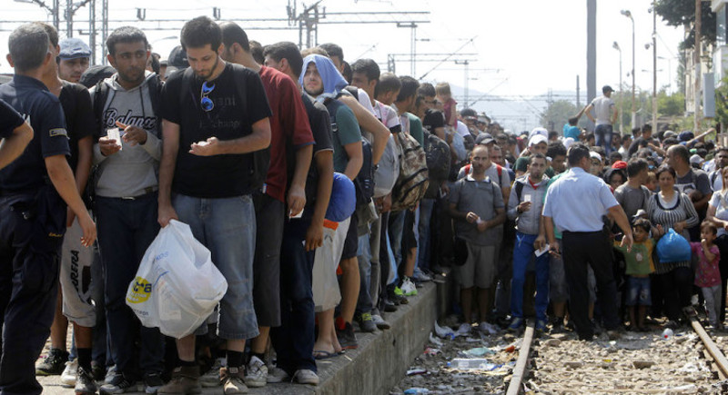 Навала миграната са Блиског истока је толика и таква да Македонија више нема довољно вагона за њихов превоз
