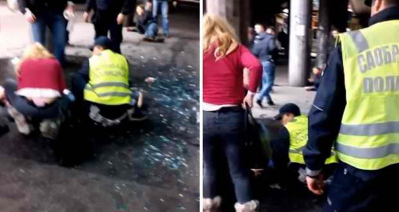 Мигрант из Ирака у центру Београда избо ножем полицајца приликом покушаја пљачке! (видео)