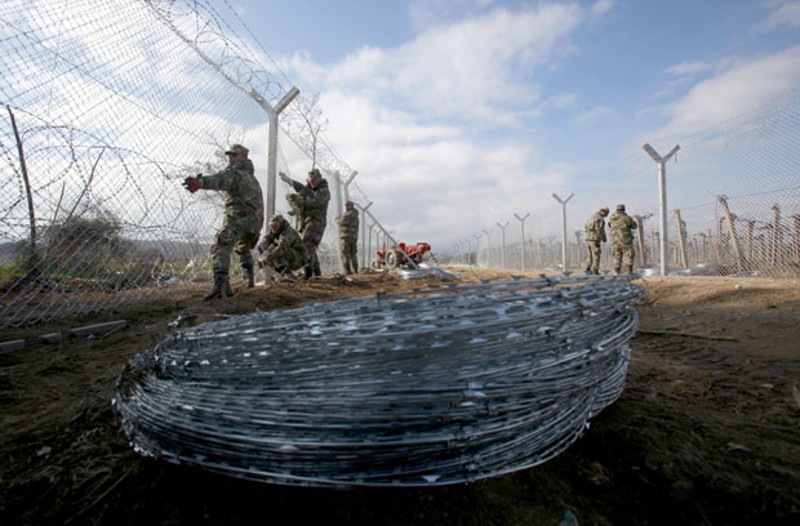 Македонска армија поставља двоструку ограду код Ђевђелије