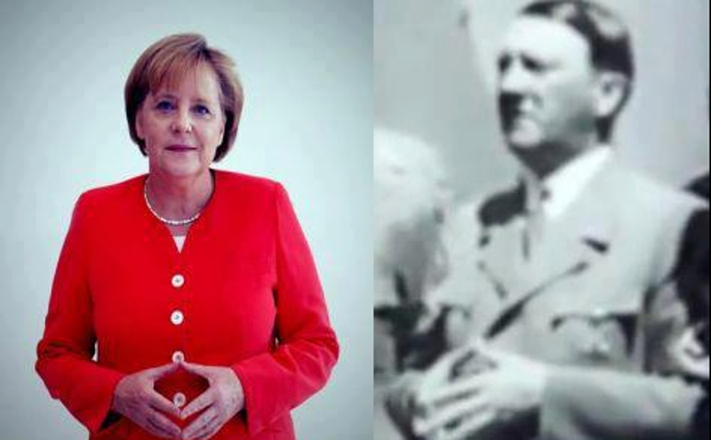 Читава Европа је госпођо Меркел ЗГАЂЕНА док гледа вас и Немце како по трећи пут за мање од 100 година уништавате Европу!