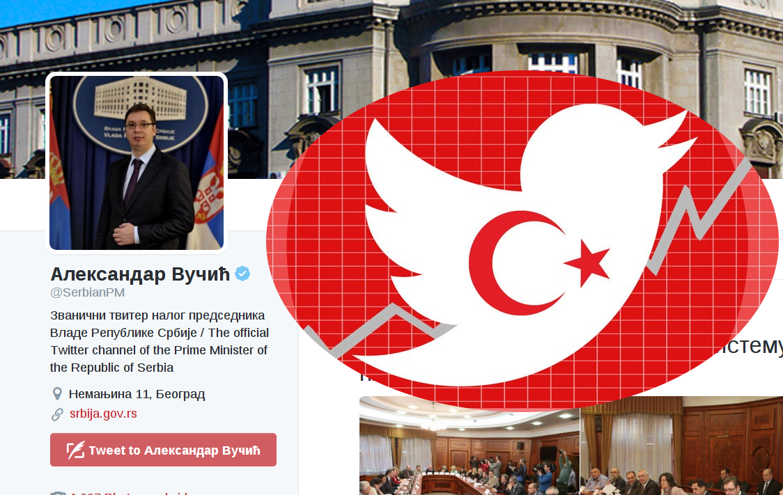 Вучић на друштвеним мрежама плаћа турске и америчке ботове да шире његове глупости и небулозе!