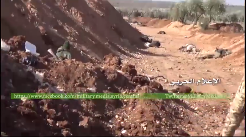 Сиријска армија код Алепа уништава терористе као пацове (видео 18+)