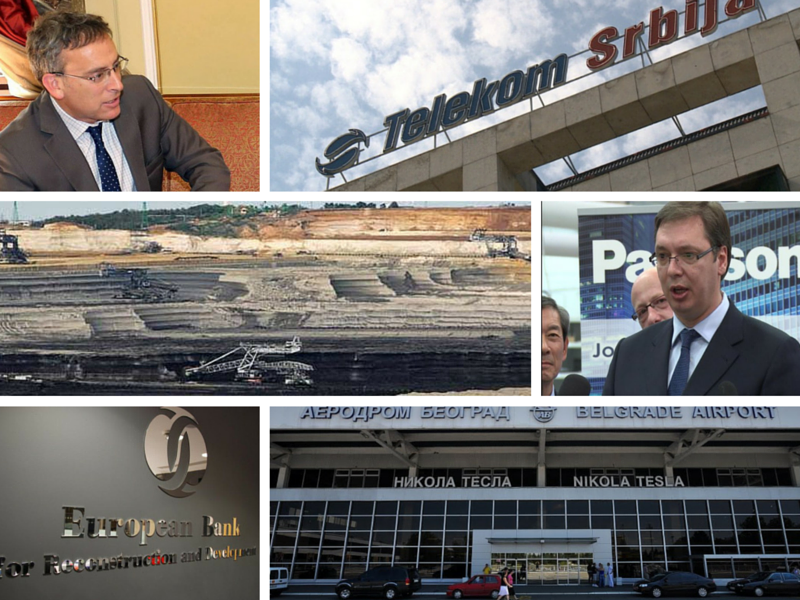 Вучић са ЕБРД и даље преговара о продаји Телекома и припрема продају Комерцијалне банке, Аеродрома Никола Тесла и ЕПС-а