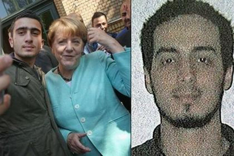 Меркелова се сликала са терористом-самоубицом са бриселског аеродрома?