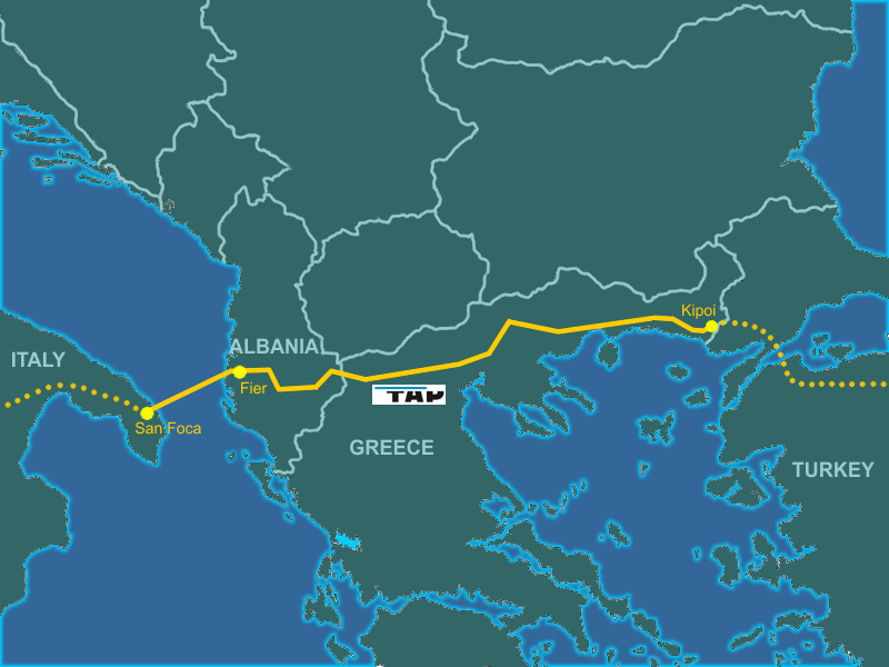 Почиње изградња грчког крака гасовода ТАП из Азербејџана