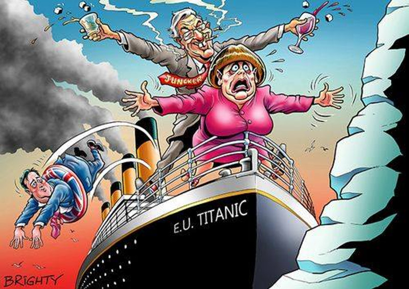 Врх Европске уније свој „Титаник“ усмерава према леденим бреговима