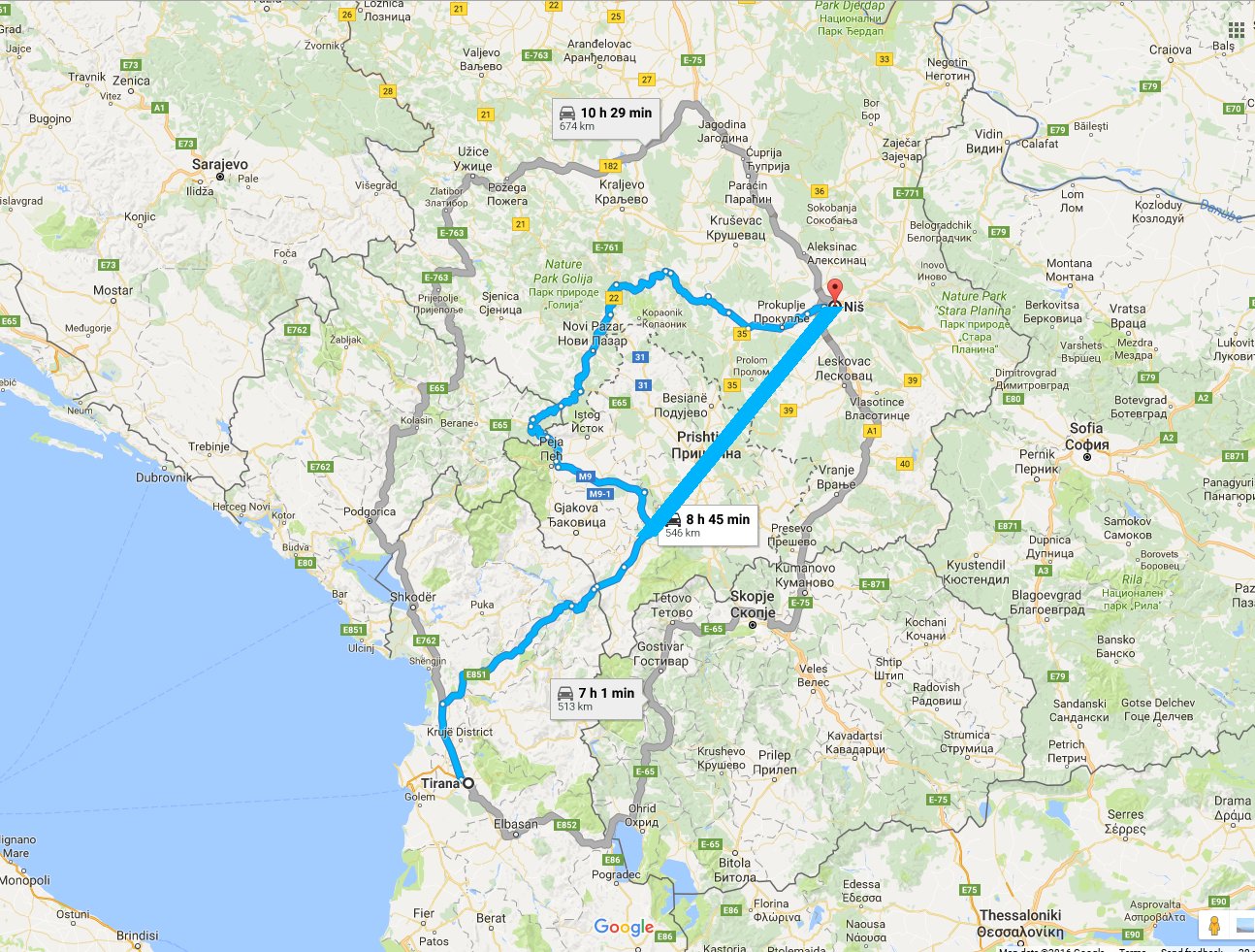 Коме треба шиптарски коридор од Ниша до Тиране?