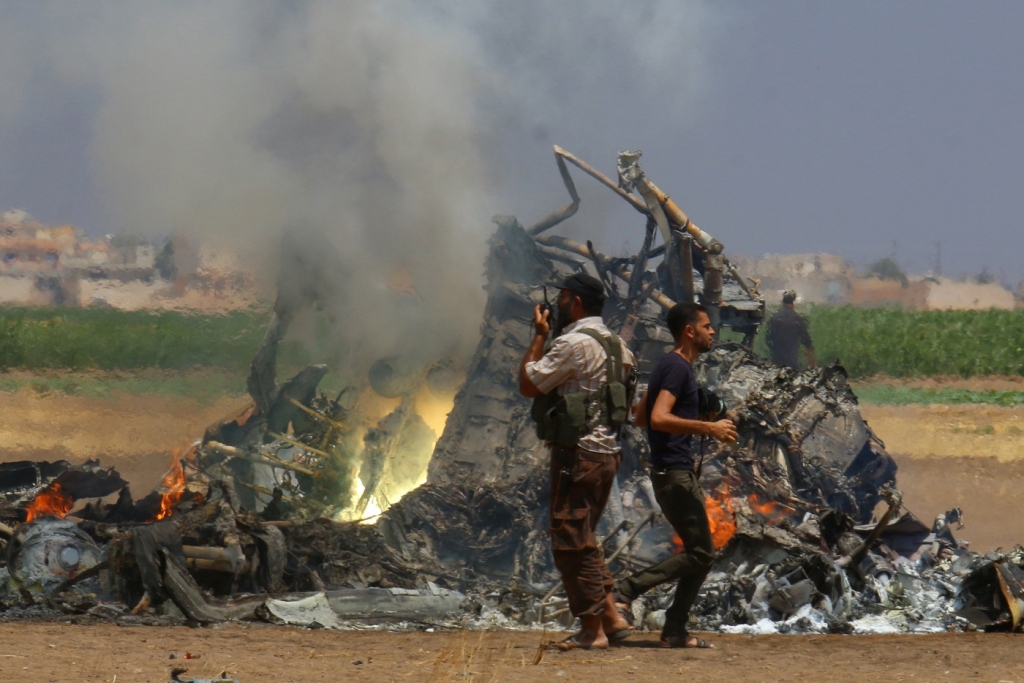 Оборен руски транспортни хеликоптер у Сирији, погинуло 5 чланова посаде