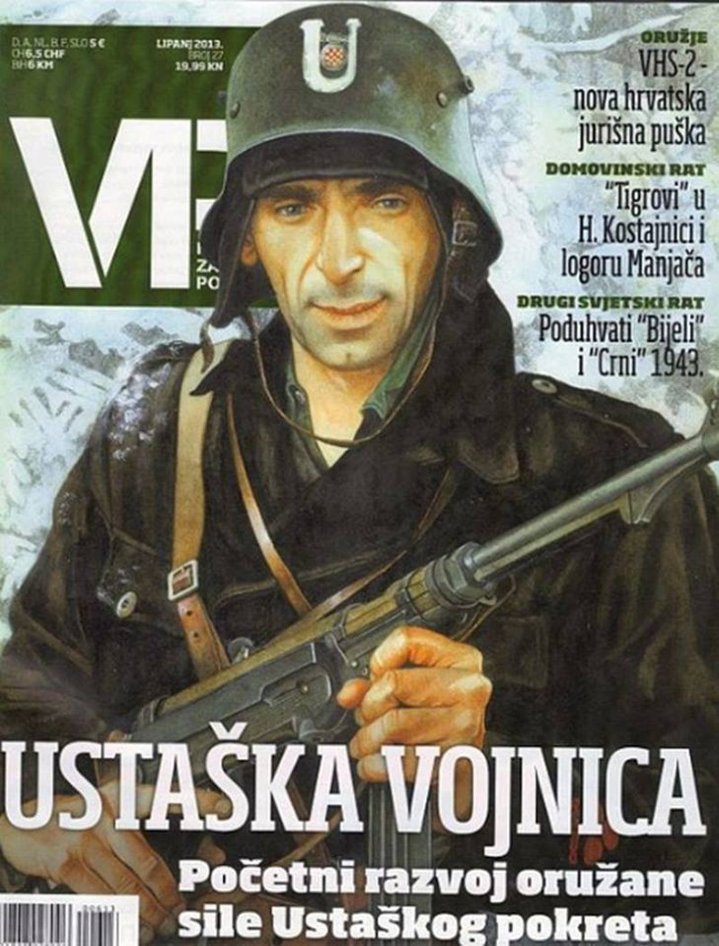Насловница хрватског часописа "Војне повјести" из 2013. године