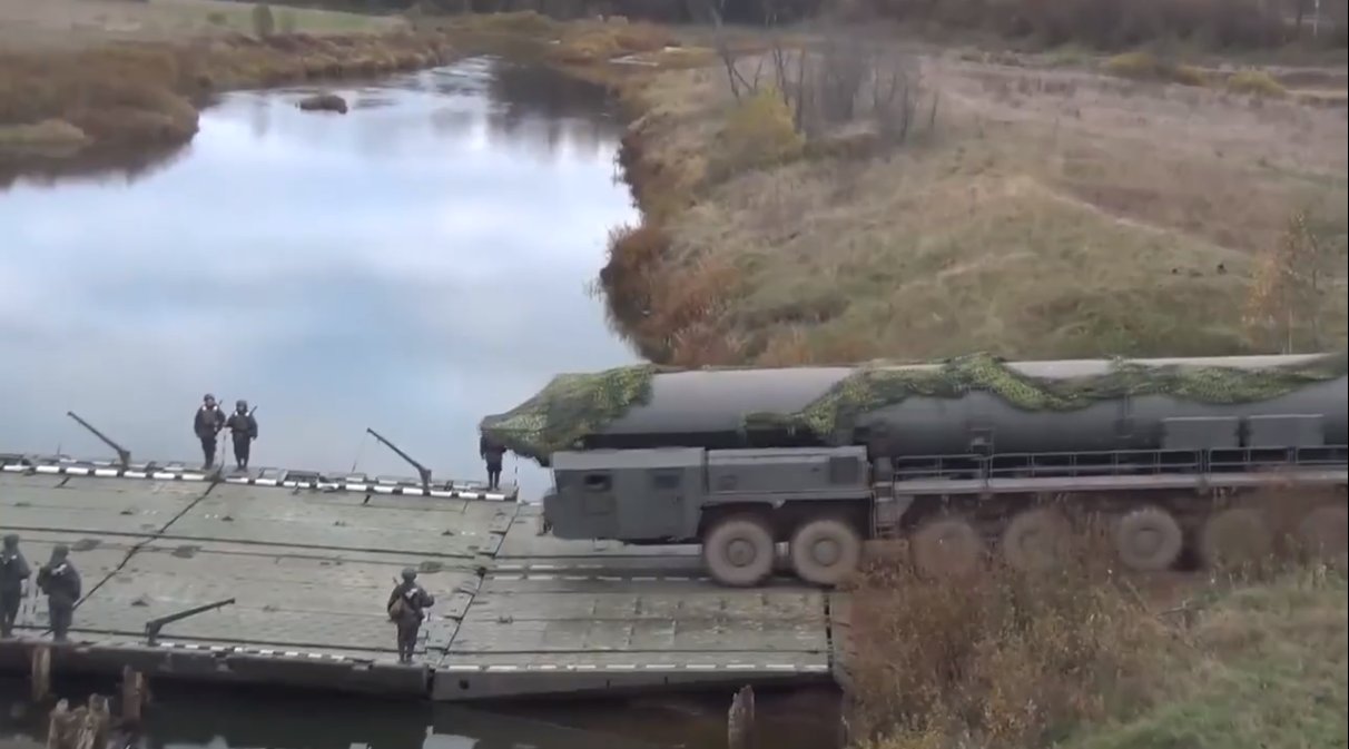 Маневри Ракетне војске стратешке намене у европском делу Русије (видео)