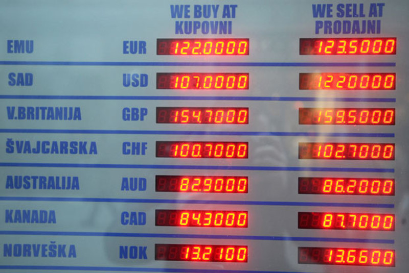 Курс америчког долара у Србији већ стигао евро