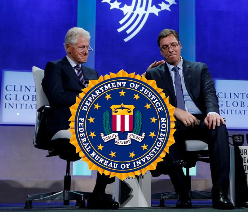Роџер Стоун: ФБИ покренуо поступак против Хилари због оптужби да је добила 2 милиона долара од Владе Србије с циљем да Обама прими Вучића