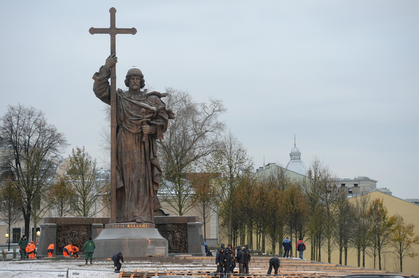 У Москви постављен споменик крститељу Русије, Белорусије и Украјине - Светом кнезу Владимиру