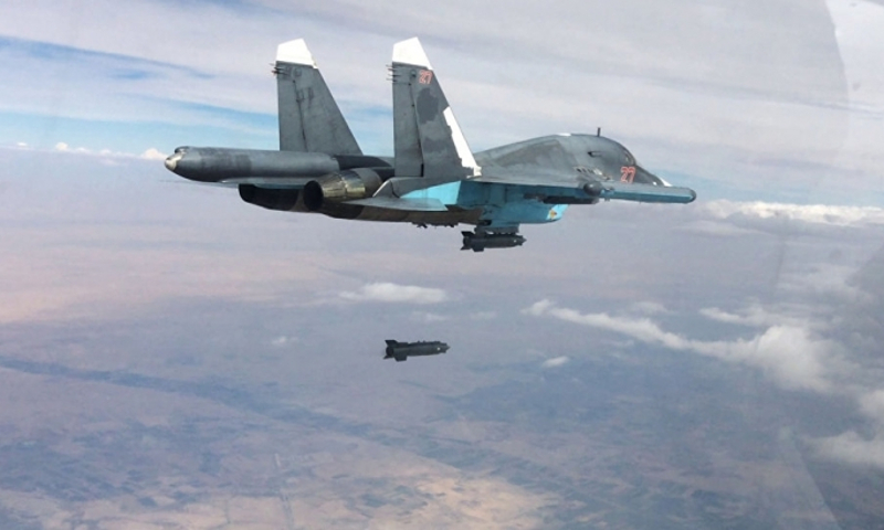 Руси авио ударима одбацили џихадисте од Палмире! (видео)