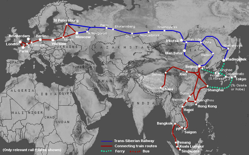 Први воз са кинеском робом кренуо из Пекинга Транссибирском железницом за Лондон