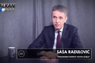 ИНТЕРВЈУ: Саша Радуловић - Вучића чека пораз, нећемо му дозволити да покраде изборе! (видео)