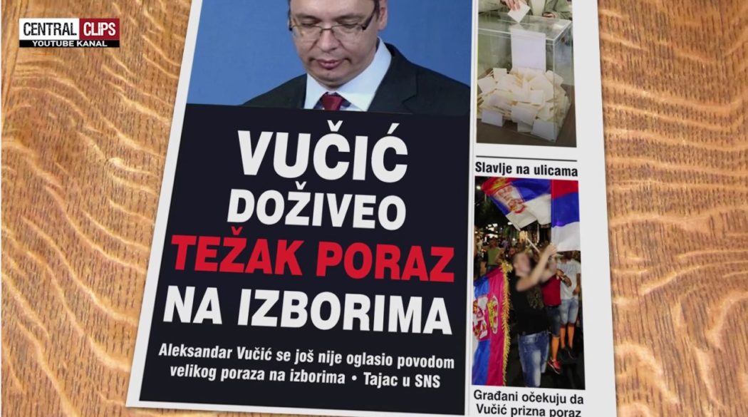 Погледајте како ће изгледати Србија 3. априла после пада са власти Александра Вучића (видео)