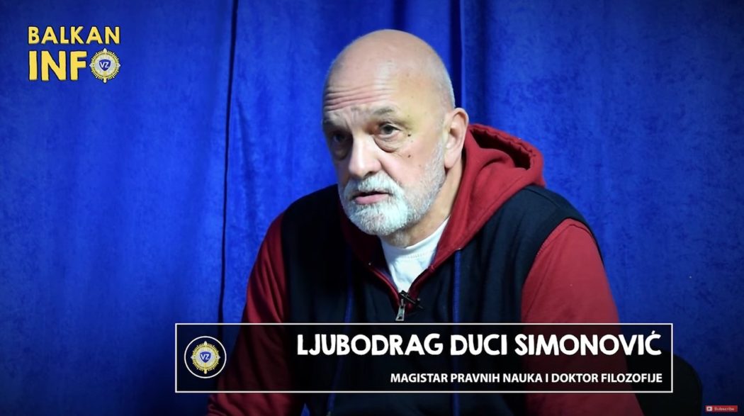 Дуци Симоновић – Србијом владају мафијашке банде (видео)