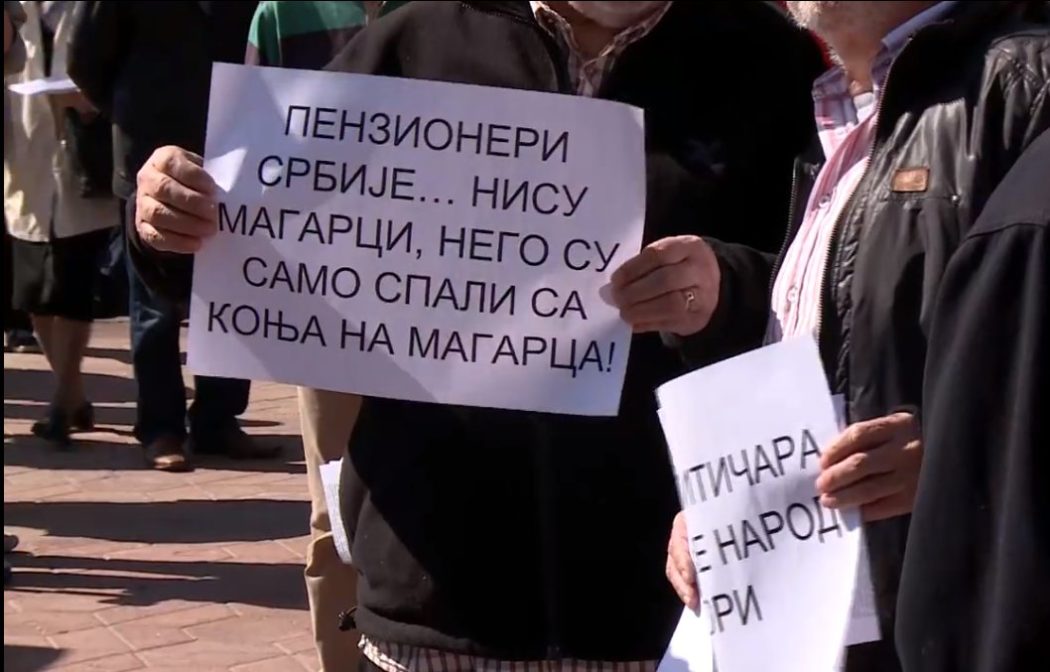 ОВО НИKО НИЈЕ ОЧЕKИВАО: Побуна пензионера, заказан протест против Вучића!