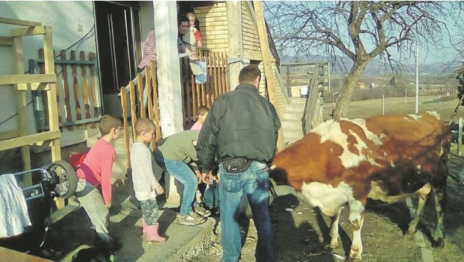 ДОКЛЕ СМО ТО СТИГЛИ!? Комшија поклонио сиромашној породици краву, деца плакала од среће!