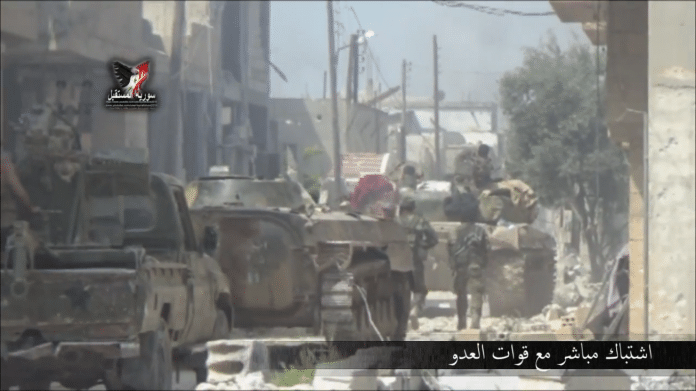 Погледајте како сиријска армија масовно уништава на хиљаде џихадиста у борбама у Хами (видео 18+)