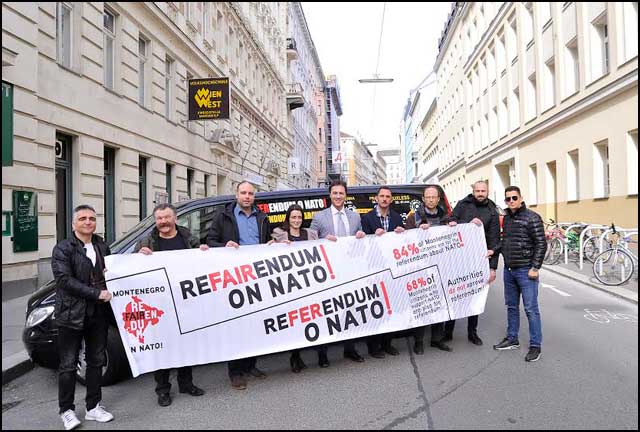 Демократски фронт и Демос позвали на расписивање референдума о НАТО у Црној Гори