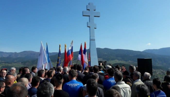 У Вишеграду откривен крст Русима погинулим у редовима ВРС