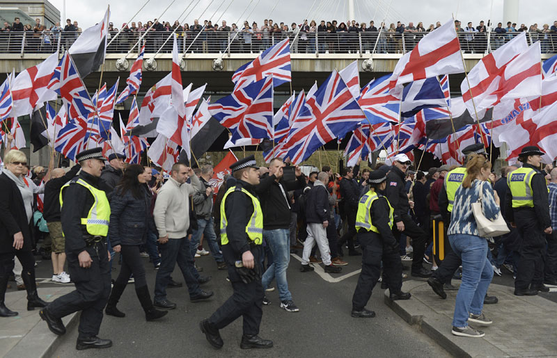 Лондон: Националисти протестују против исламизма