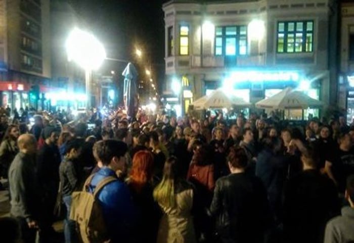 Одржан протест и у Нишу, народ најављује да не одустаје, протести се настављају и сутра