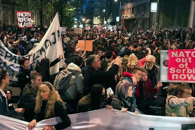 Београдски „Протест против диктатуре” дао Влади рок за испуњење захтева - 17. април