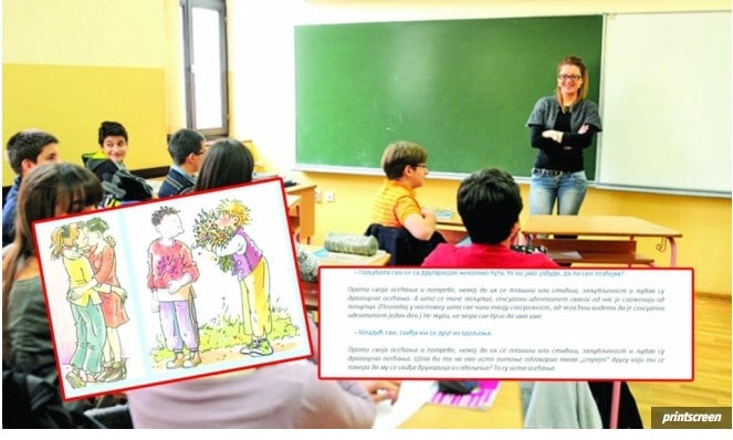 СОДОМИТСКИ ЛОБИ УДАРА НА ШКОЛЕ У СРБИЈИ! У књигама за децу оргијање педера и лезбејки!