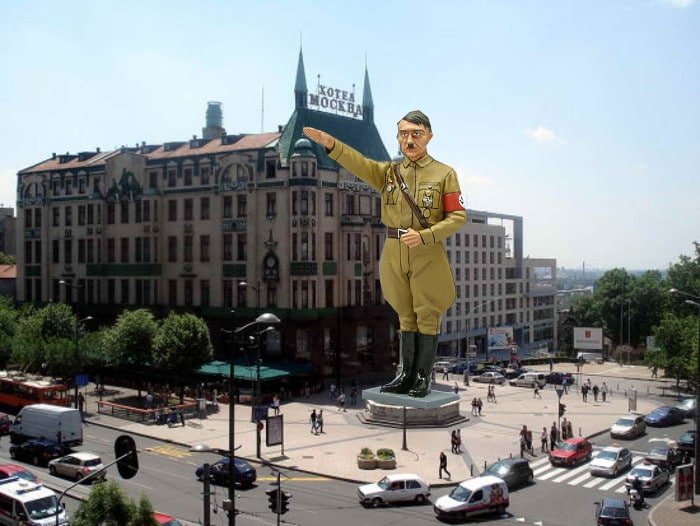 Вучићу, Адолфу Хитлеру да подигнете споменик на Теразијама, бандо безумна!