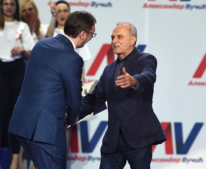 Двери: Ристовски подржао Вучића на изборима и добио 40 милиона динара за нови филм