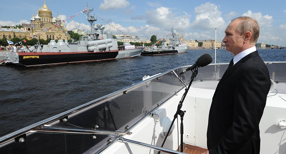 У Санкт Петербургу одржана Главна војно-поморска парада Русије (видео)