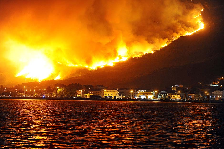 Црна Гора: Четири дана борбе с пожарима и једна порука за премијера (видео)