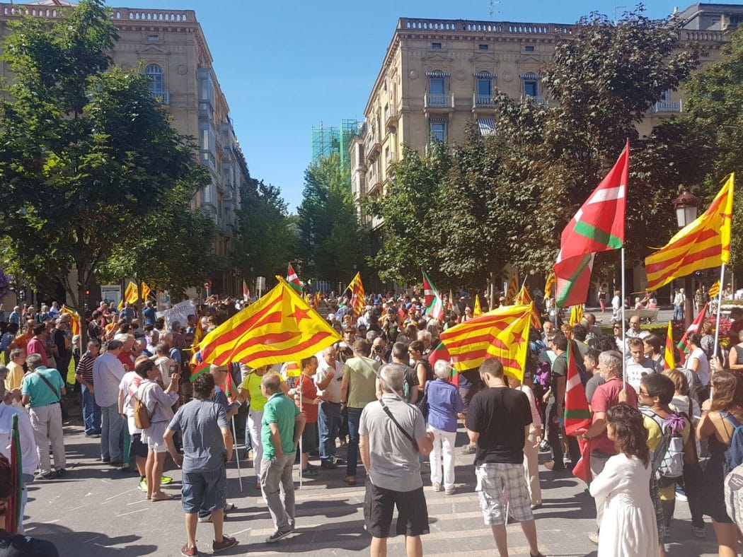 Баскија: Марш солидарности са Каталонијом