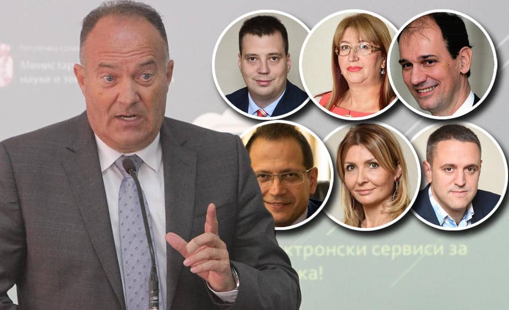 Министар Шарчевић има 11 помоћника и 10 саветника и секретара?!