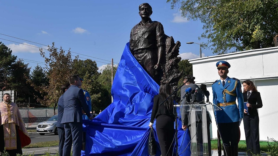 У Београду откривен споменик мајору Милану Тепићу