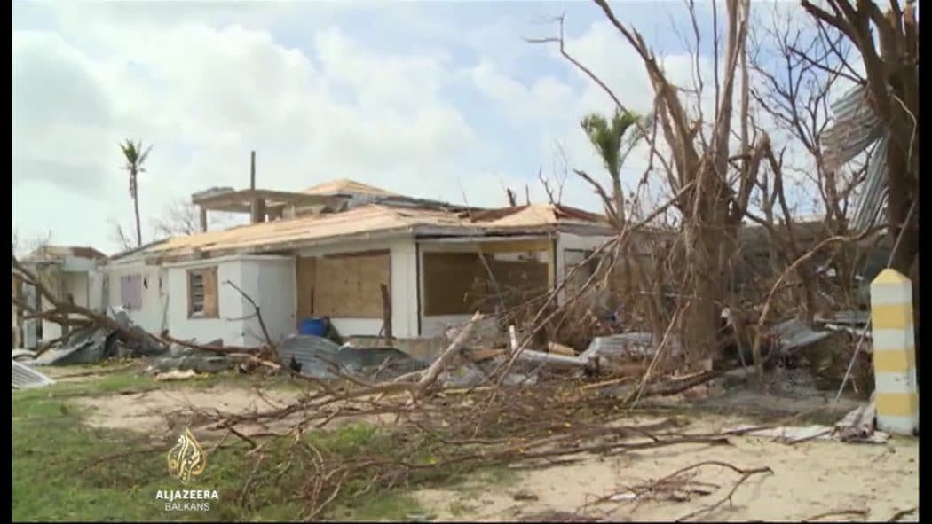 Кариби траже помоћ након урагана Ирма (видео)