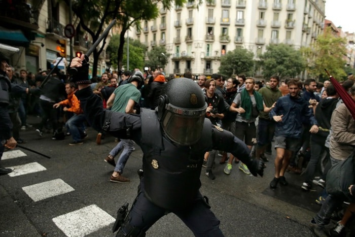 Герилски рат на улицама Барселоне