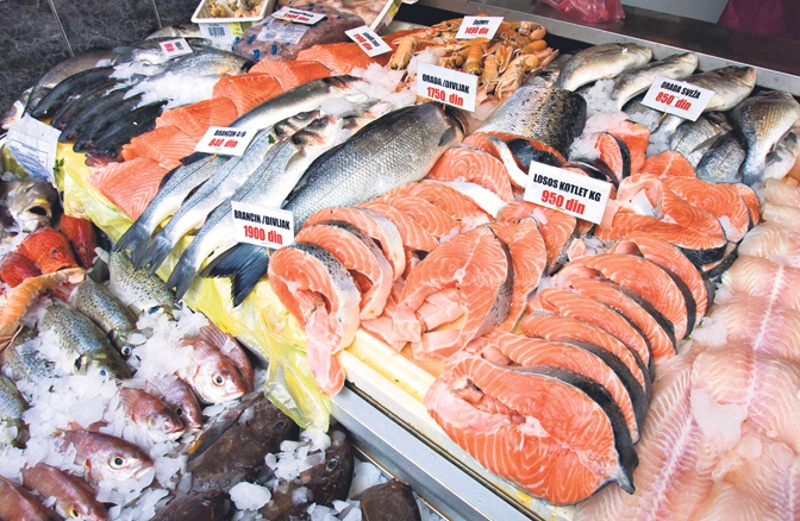 Производња рибе у Србији 25 пута мања од могућности