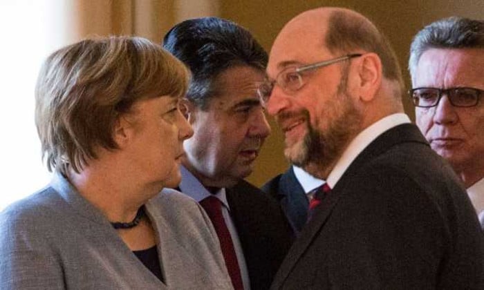 Меркелова скарабуџила владу, не помињу проширење ЕУ