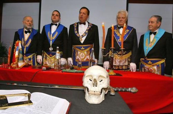 Списак масонских ложа у Србији