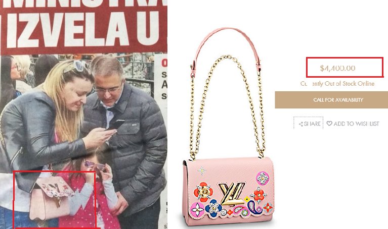 Одакле паре? Жена министра Стефановића носи торбу од 3.500 евра!