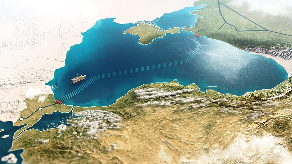 Гаспром: Завршена изградња поморског дела првог крака гасовода "Турски ток"