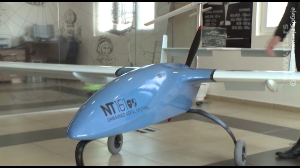 Српска беспилотна летелица НТ-161 (видео)