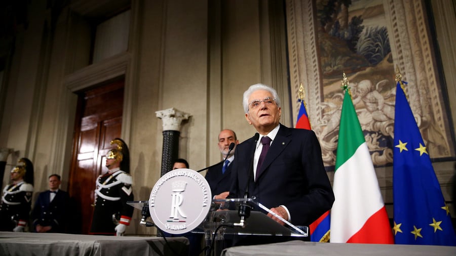 Италија у политичком хаосу, председник Матарела неће министра евроскептика?!