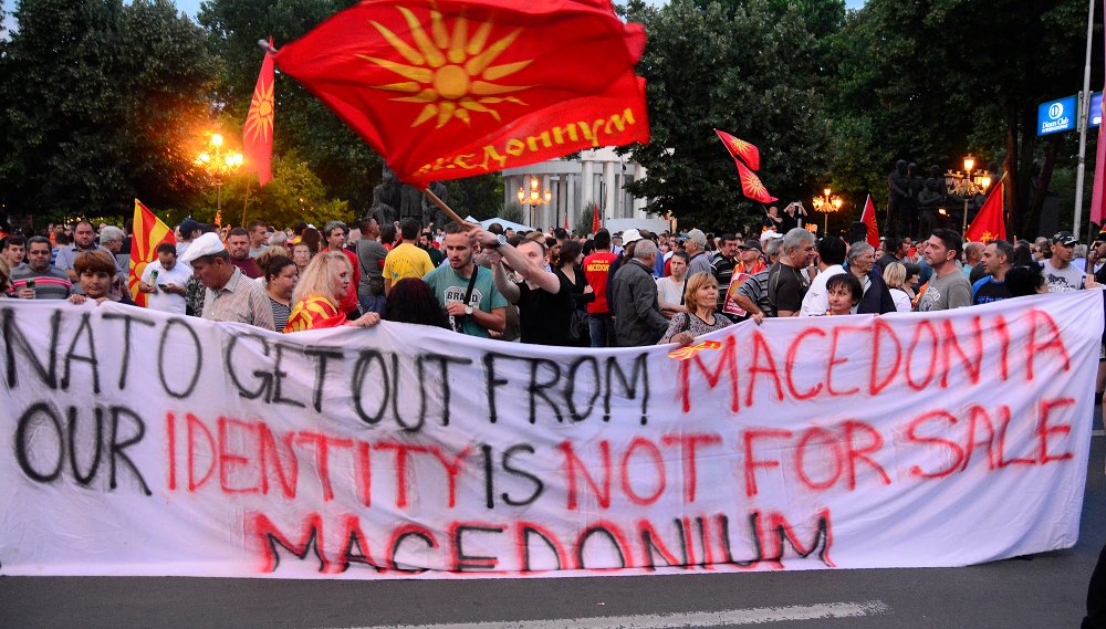 Протест против Заева у Скопљу, он оптужио Иванова да је стао на пут Македоније у ЕУ и NATO