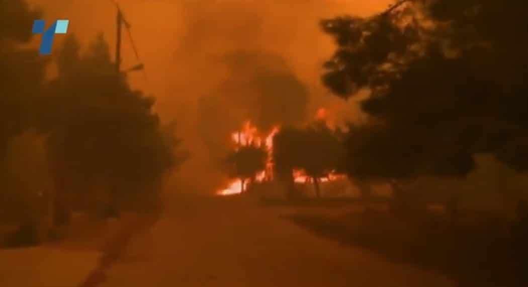 Катастрофа библијских размера у Грчкој, преко 100 мртвих у пожарима (видео)