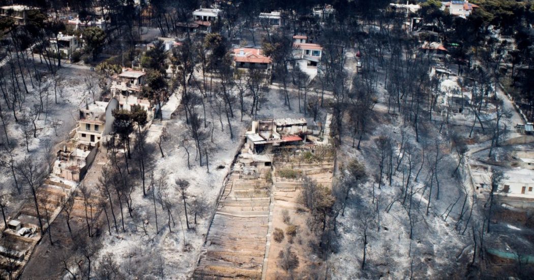 Пожар код Атине највероватније подметнут (видео)
